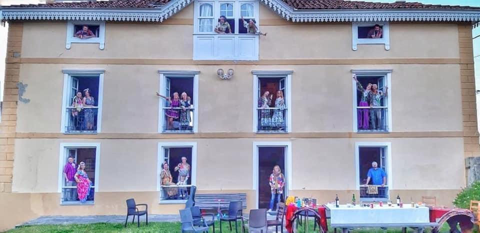 La Cochera De Somao, Casona De Tipologia Indiana Somado Luaran gambar